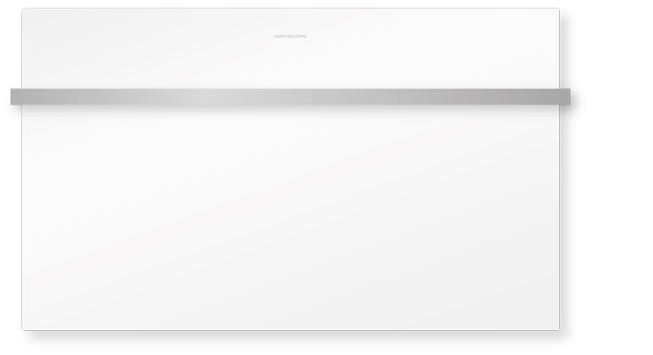 HEATSCOPE ROOMS TUNE horizontale Infrarot Handtuchheizung weiß