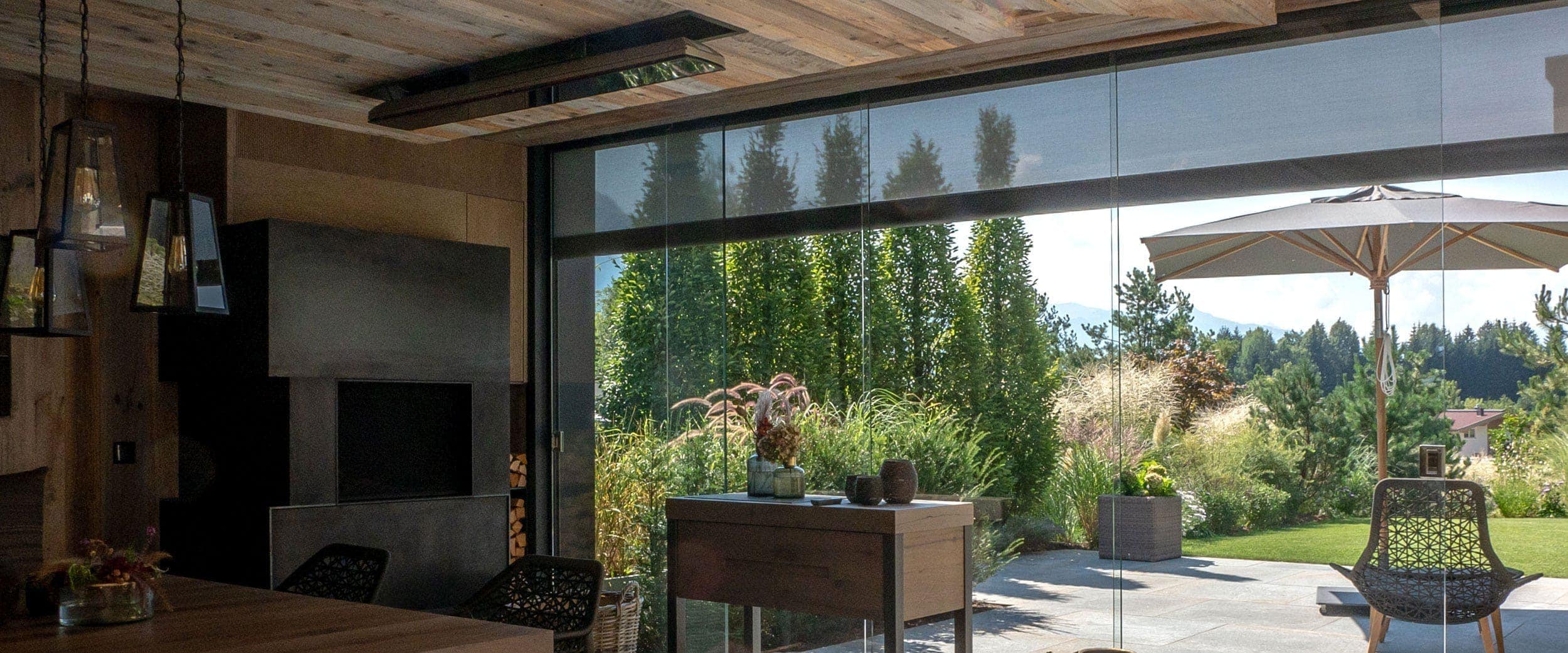 HEATSCOPE VISION Ambiente-Heizstrahler, Privat-Installation, Tirol
