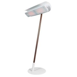 HEATSCOPE FREE, Design-Standloesung, White/Wood plus VISION WT